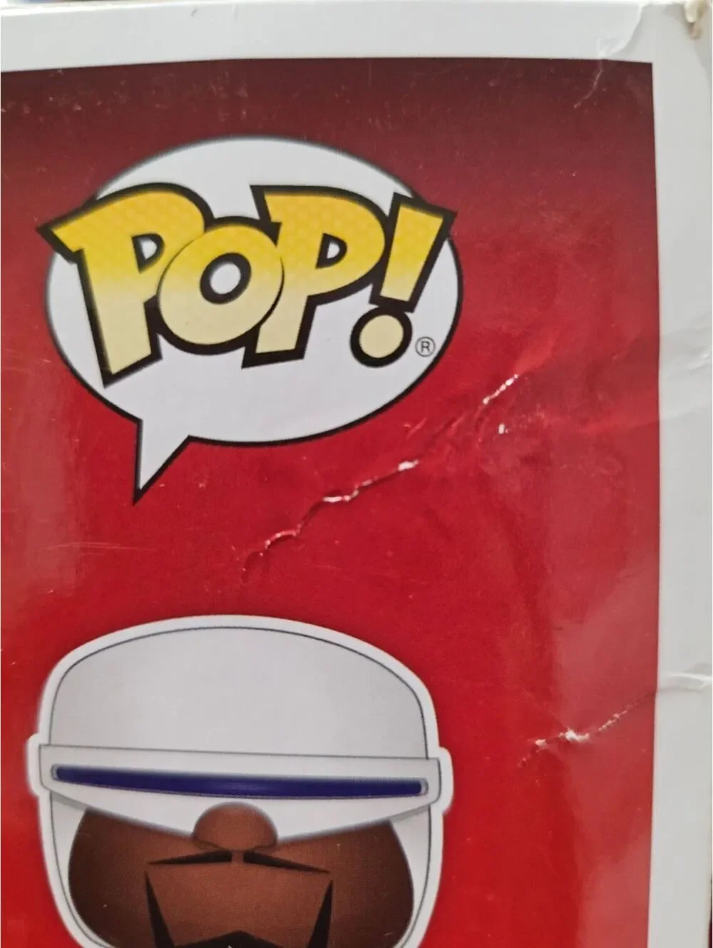 Funko Pop Incredibles 2 Frozone 368 Vinyl Figure Preowned Box & Figure Wear